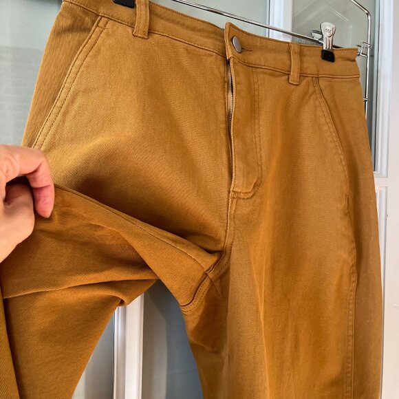Everlane The Utility Barrel Pant - Golden Brown - 4 Regular - Picture 7 of 7